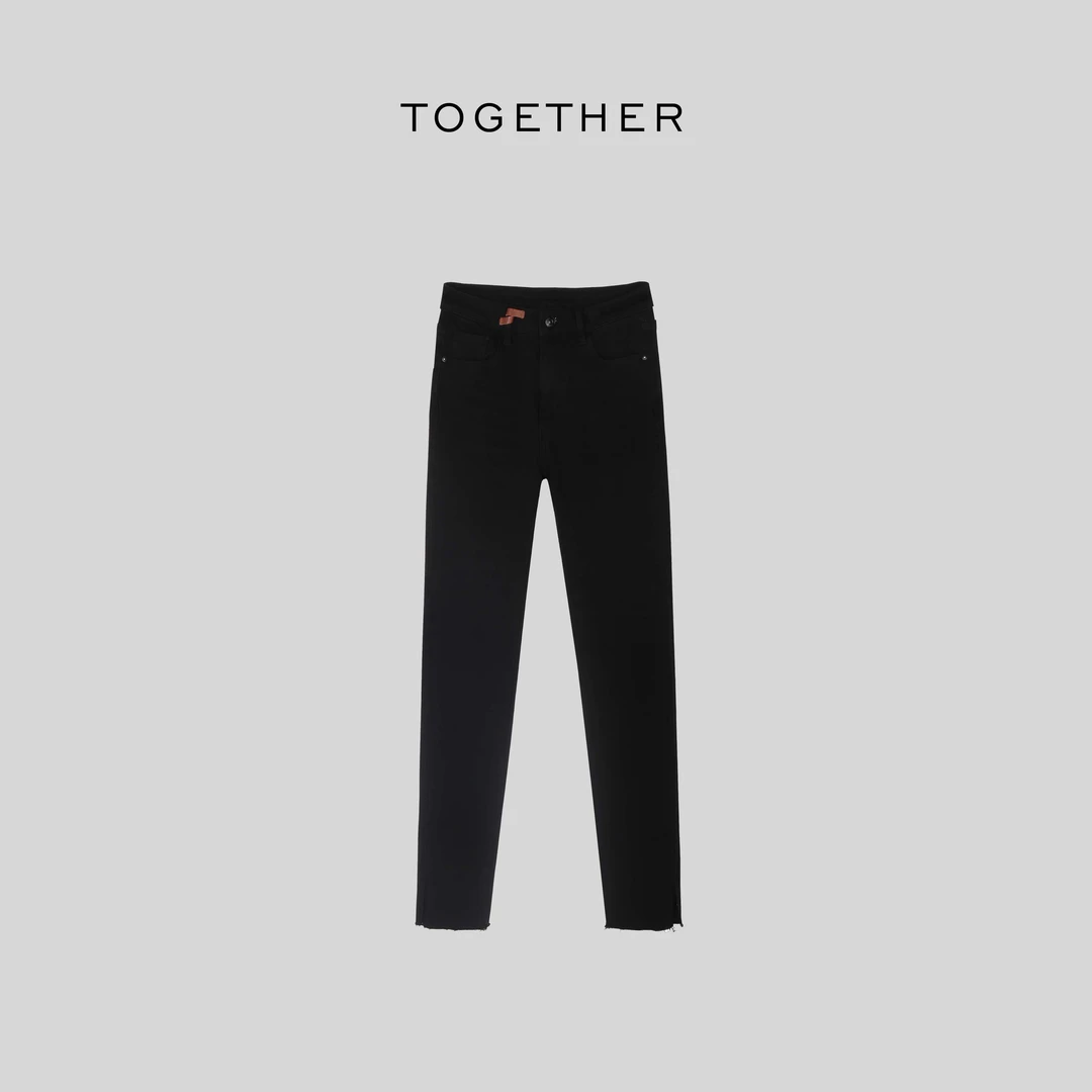 【Together】·  水上 · 秋款四面弹紧身铅笔裤小脚牛仔裤#L2057