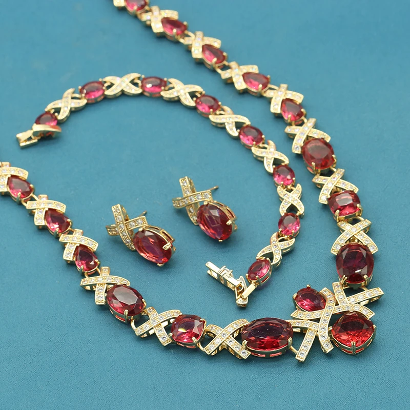 【高级定制】收藏级轻奢时尚设计项链套装m126