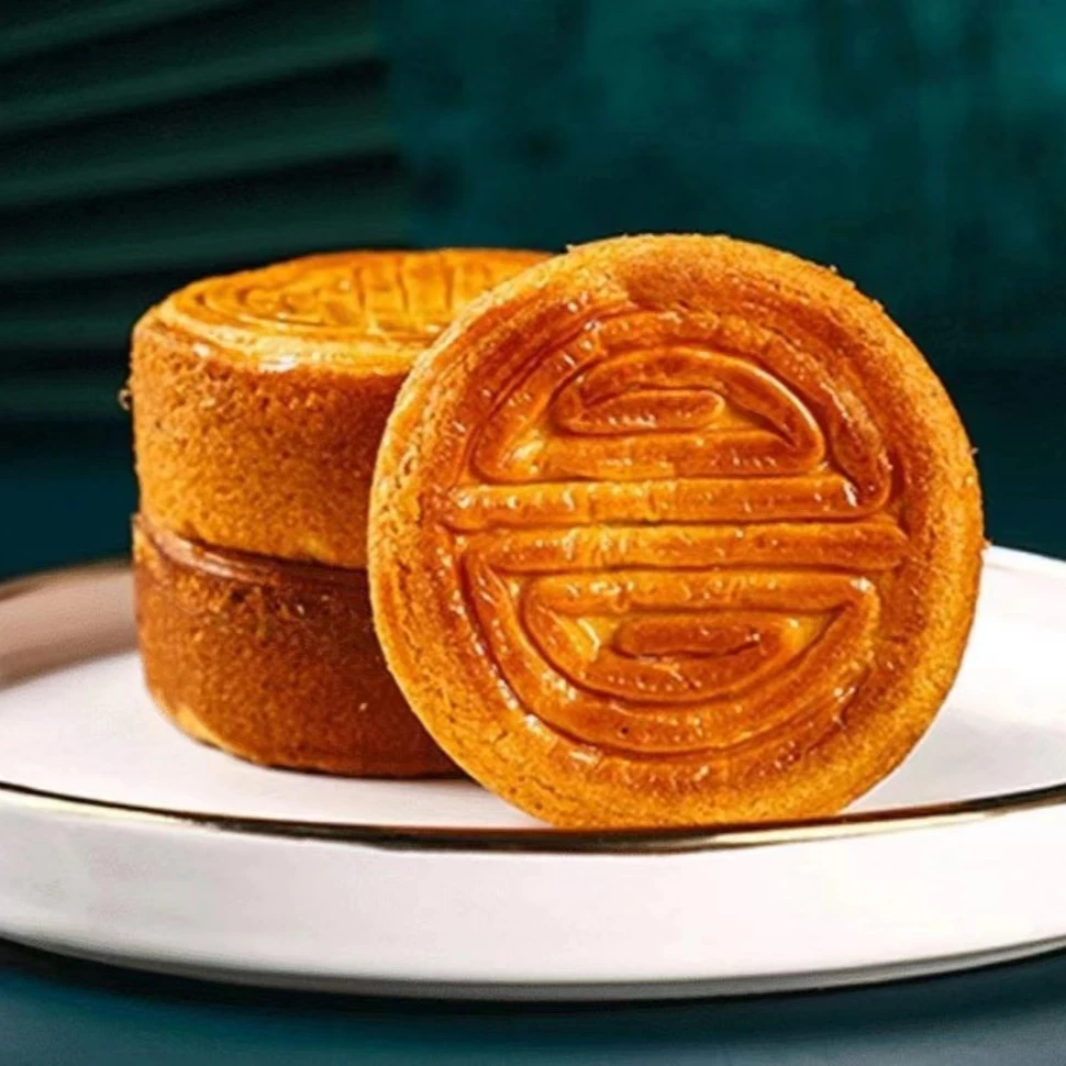 【80克12块】今社长蛋月烧月饼馅心具有松软棉酥四大特点甜而不腻