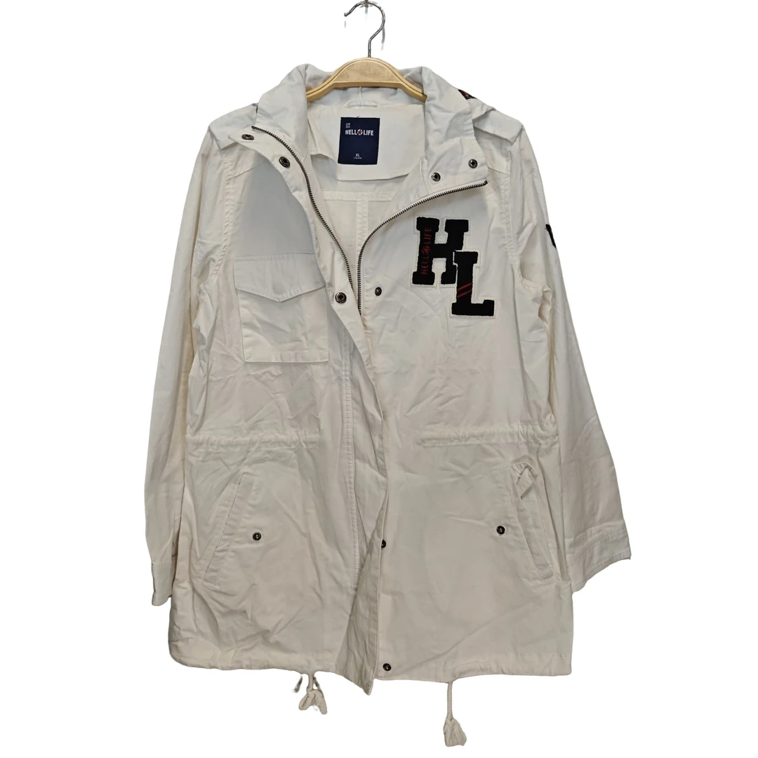 潮流纯色春秋季纯棉外套女款 #H6BB8018