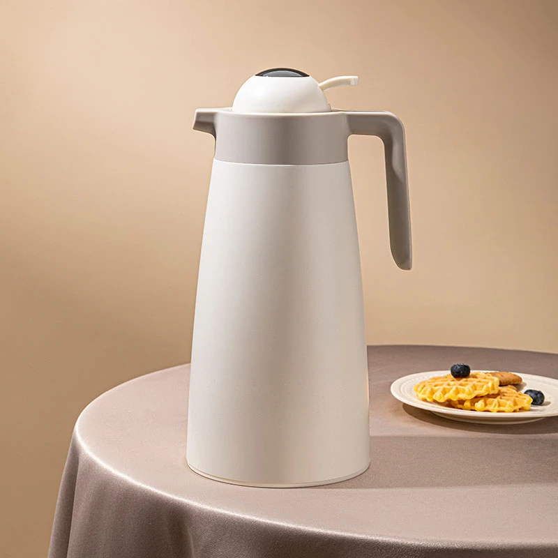 BESMAN/贝世曼乐韵 闷茶保温壶 按压款 温显1.9L 大容量 冬季茶壶