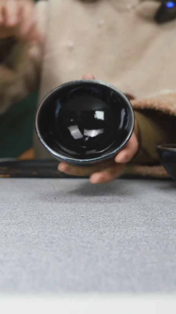 【闪购商品】瓷茶盏2乌金隐油滴
