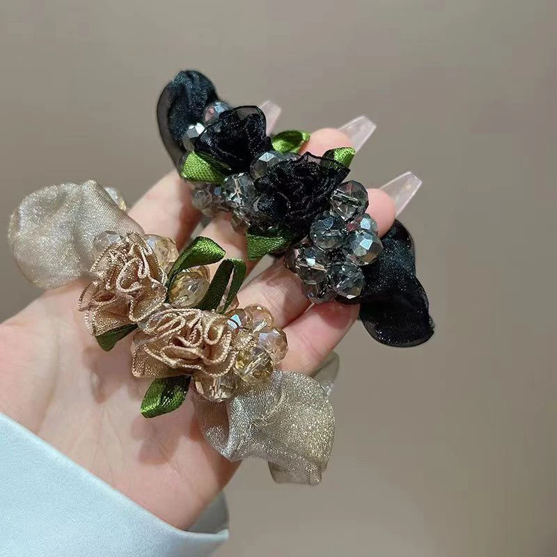 新娘新款超仙网纱轻奢发圈