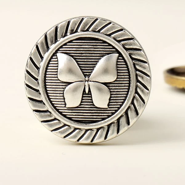 复古蝴蝶扣子学院英伦风金属纽扣西装扣西服裤子大衣钮扣