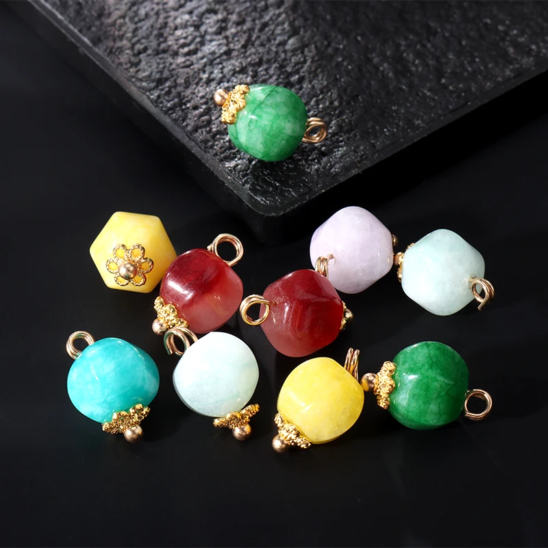 高档新中式六棱珠扣唐装汉服精致南瓜珠灯笼珠纽扣