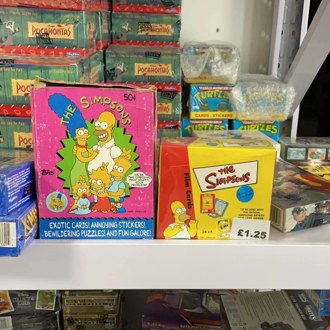 topps 辛普森一家 1990年和2000年老款  原盒 单包