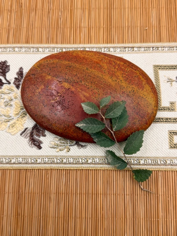 正宗泗滨砭石特价暖宝宝按摩热敷养生石