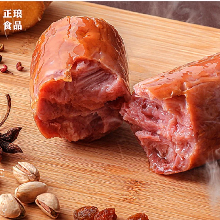正琅 青岛老火腿 果木熏烤开袋即食 300g/根