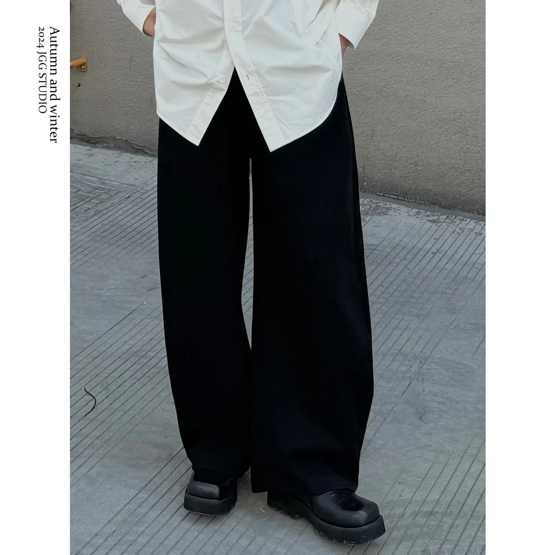 鸡哥哥24A/W 定制色系 一条媲美“睡裤“般舒适的阔腿弯刀卫裤