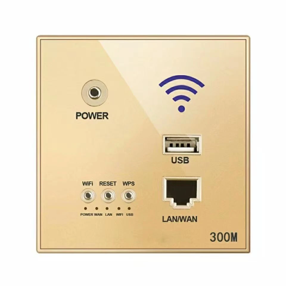 新款智能86型插座覆盖路由器墙壁wifi无线面板嵌入式家用酒店穿体