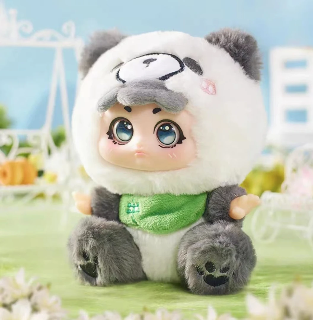 【正品盲盒】动物园游会小狐狸毛绒盲盒小恐龙正品潮玩隐藏