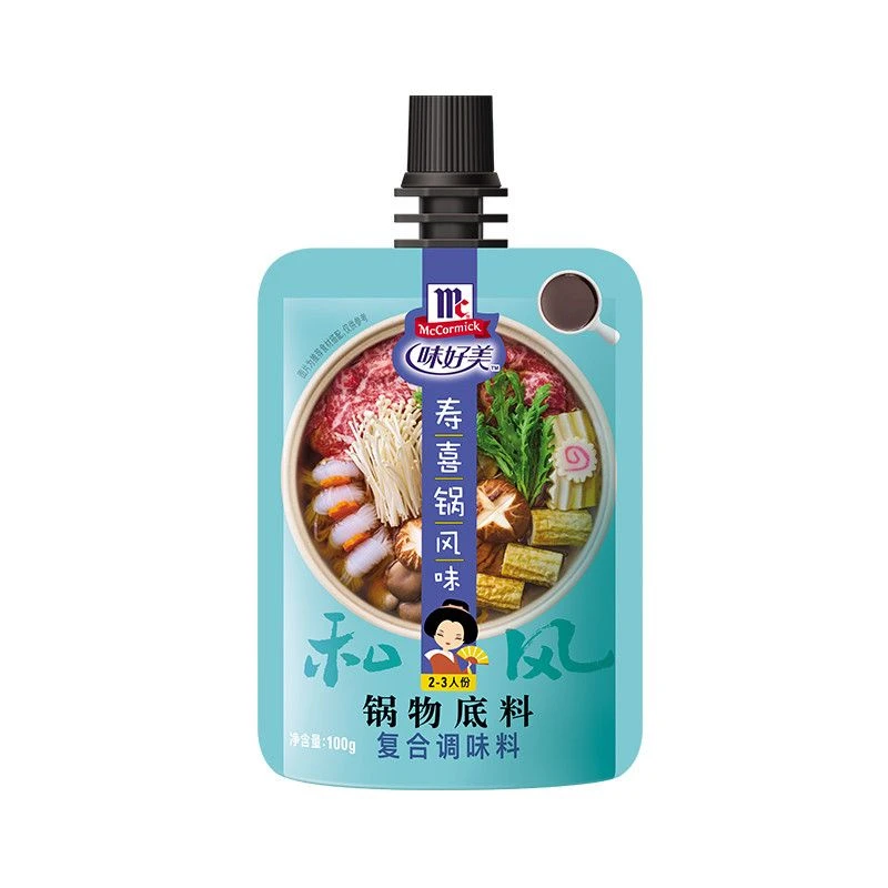 味好美寿喜锅风味锅物底料100g/袋