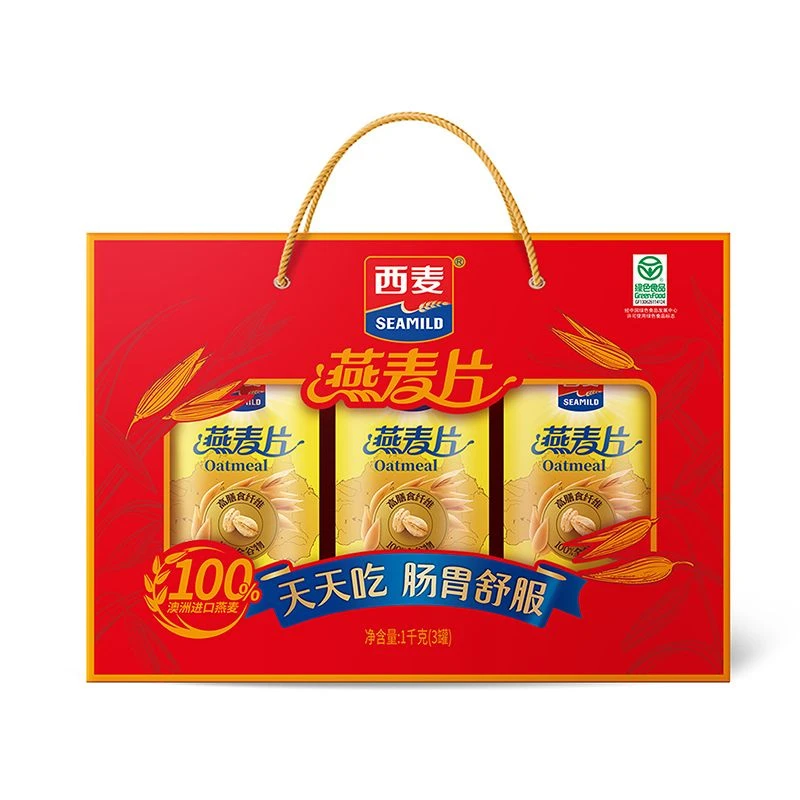 西麦燕麦片礼盒1kg/盒
