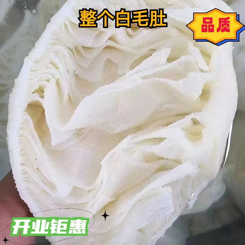 白毛肚牛百叶新鲜毛肚商用火锅食材百叶3斤 固形物含量95