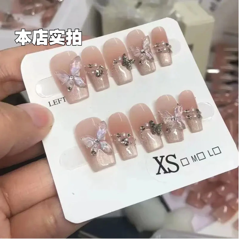 纯手工高品质穿戴甲可拆卸下单支持备注编码