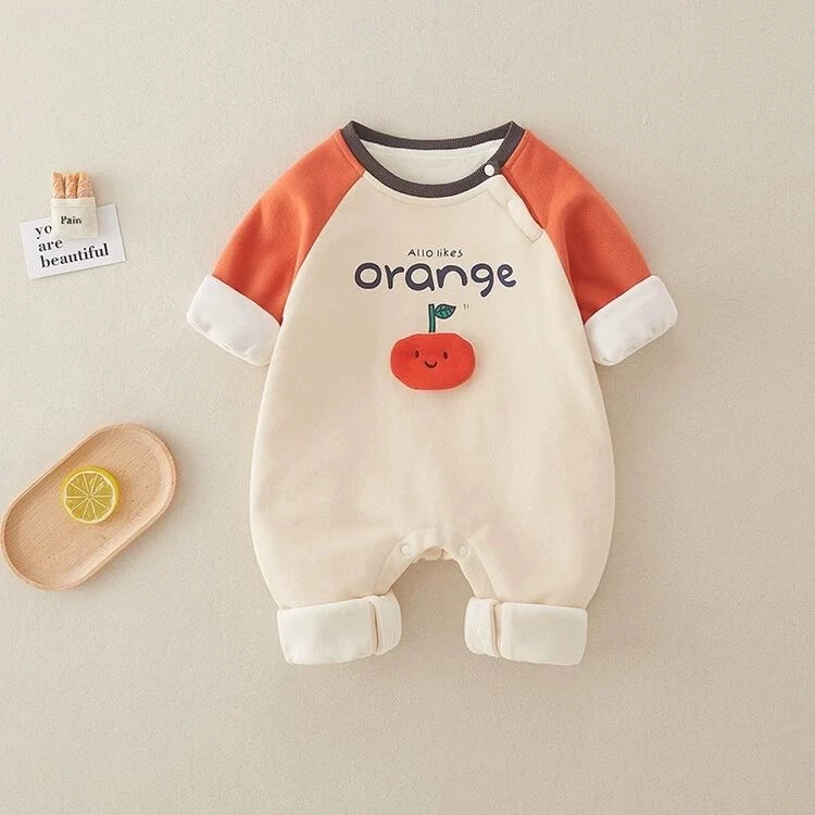 【小码专场】婴儿连体衣秋冬季纯棉长袖新生宝宝哈衣婴儿衣服全棉