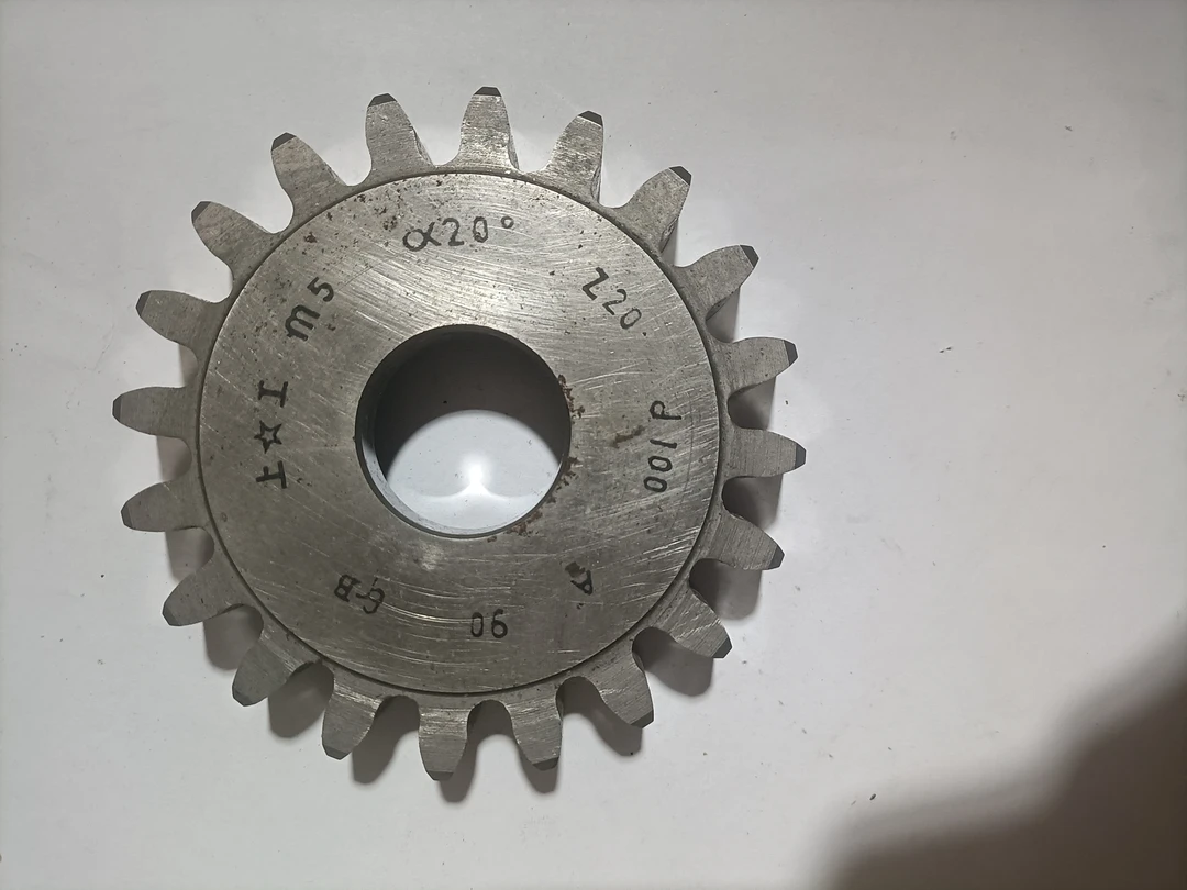 上工盘形直齿插齿刀高速钢直径100 20度 M5