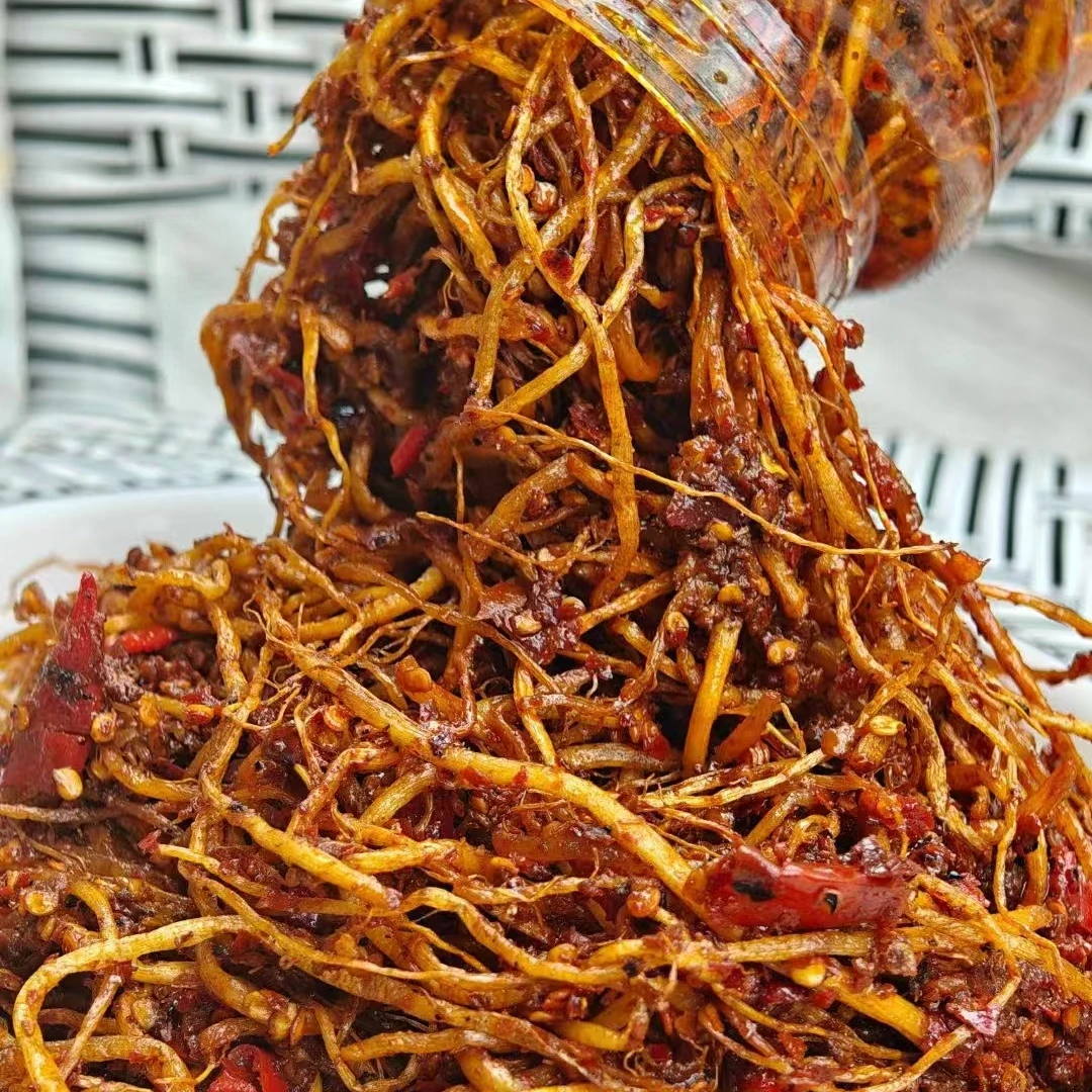 云南佤味麻辣苤菜根撇菜根云南特产农家苤菜根下饭菜400g