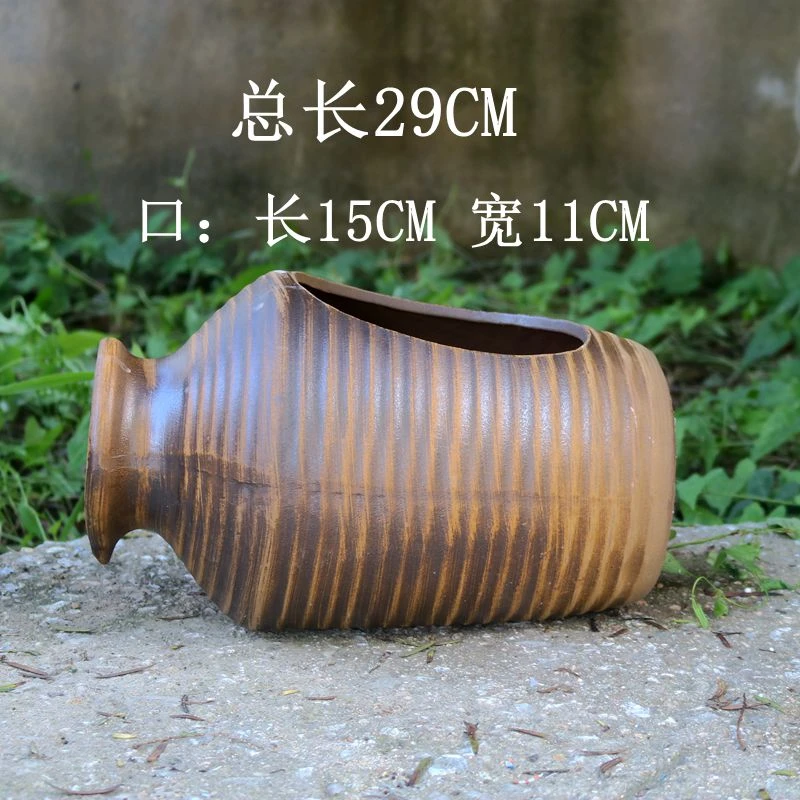 复古流水过滤器粗陶紫砂个性创意流水倒罐