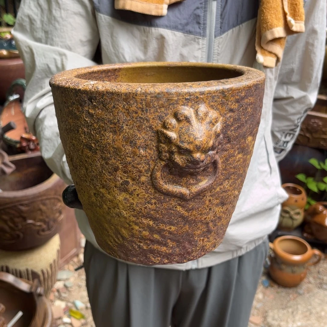 红陶20CM（含）-50CM（不含）高16口19无孔