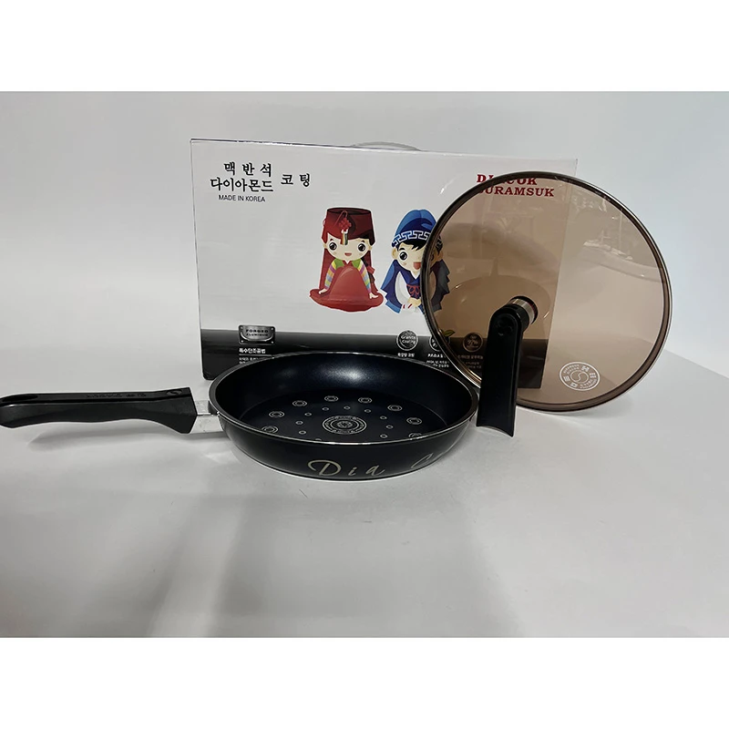 grace living德库钻石煎锅/平底锅/烙饼锅