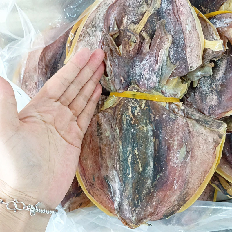 5-6头淡干墨鱼干海味干货乌贼北海目鱼干精品海产品煲汤送礼散装