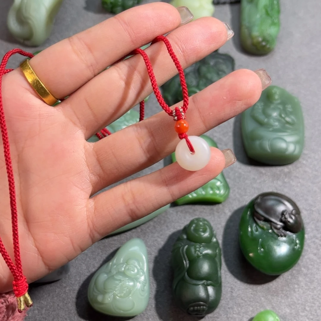 【闪购商品】和田玉（糖玉）挂件未镶嵌