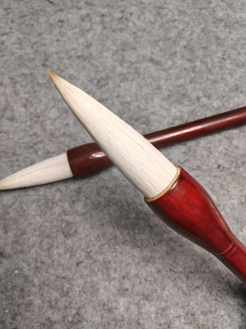 实木兼毫大斗笔一支出峰9.0