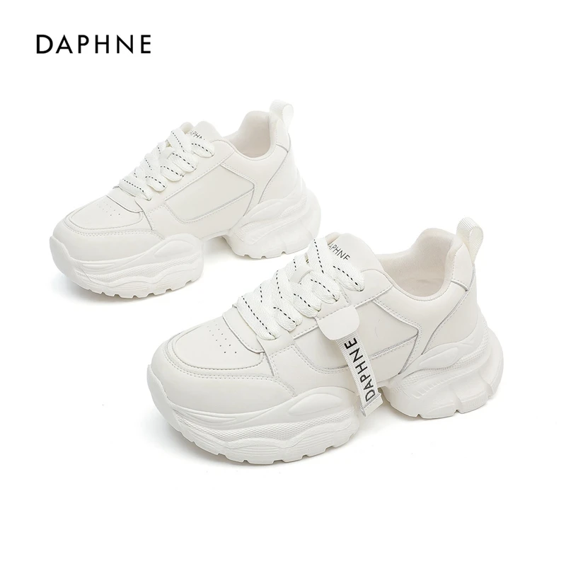 Daphne/达芙妮老爹鞋女2025新款夏季厚底网红百搭时尚休闲运动鞋