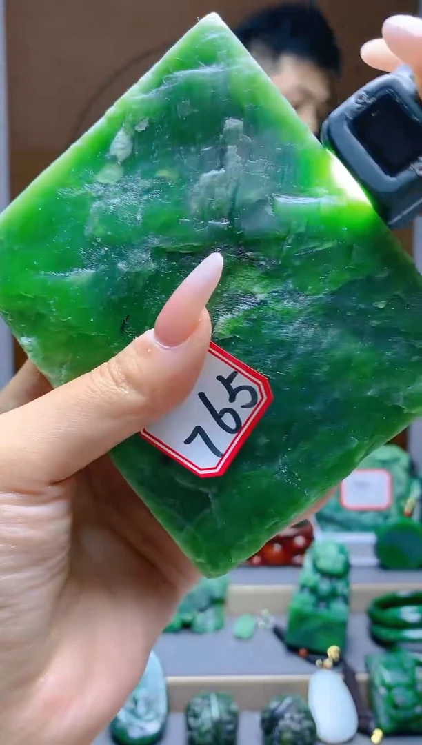 【闪购商品】和田玉（碧玉）珠宝半成品未镶嵌1