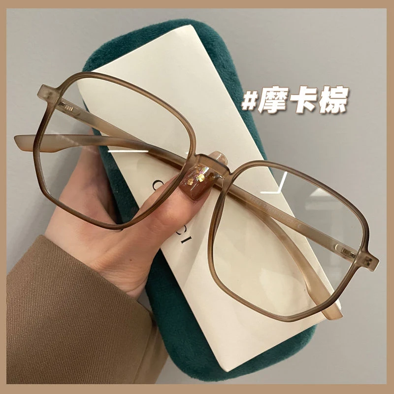 素颜神器ins风眼镜近视女可配有度数圆脸显脸小轻眼睛平光镜架