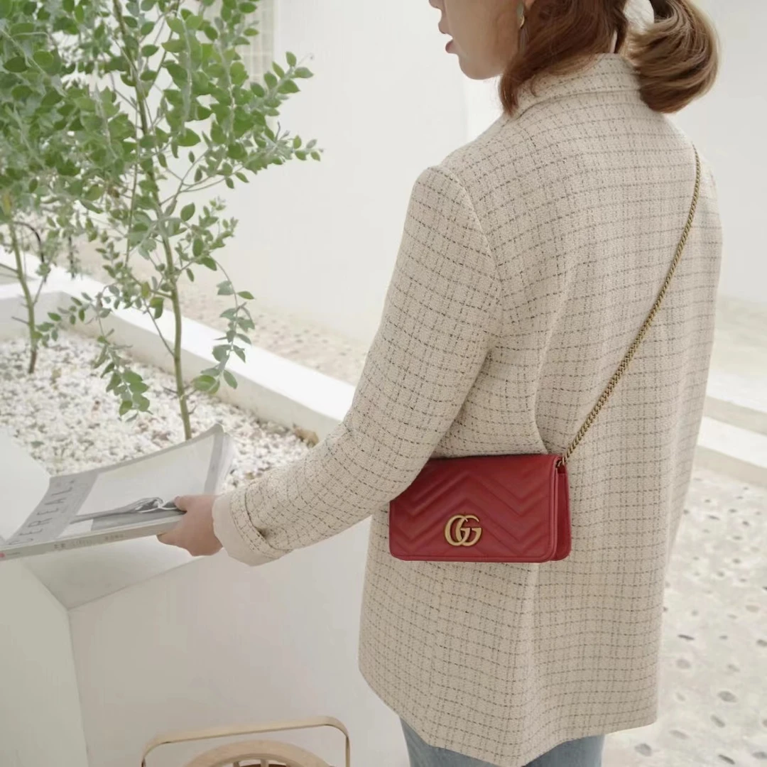 95新 GUCCI/古驰 心选奢品/Gucci马蒙woc