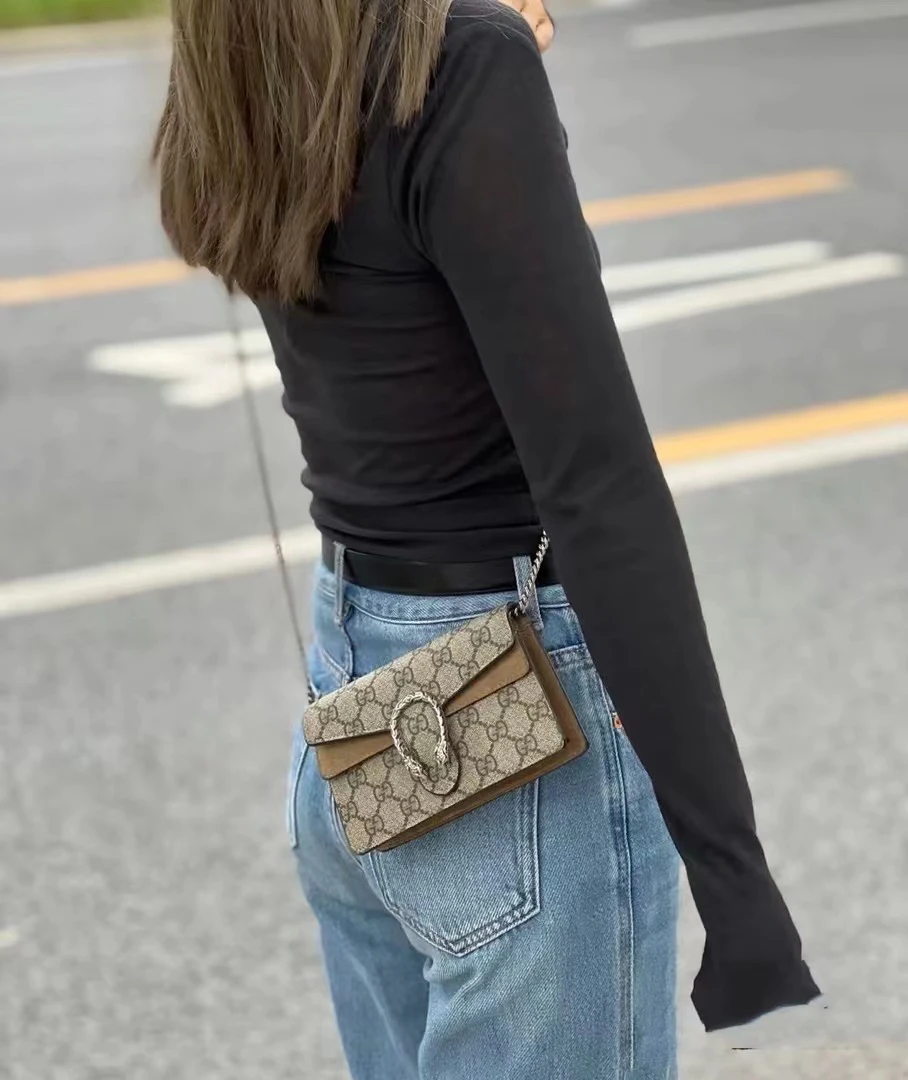 95新 GUCCI/古驰 梵·心选/酒神mini/全原/95新