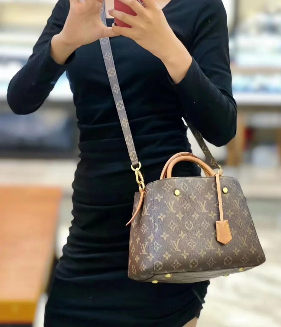 95新 LouisVuitton/路易威登 梵·心选/蒙田bb/全原/95新
