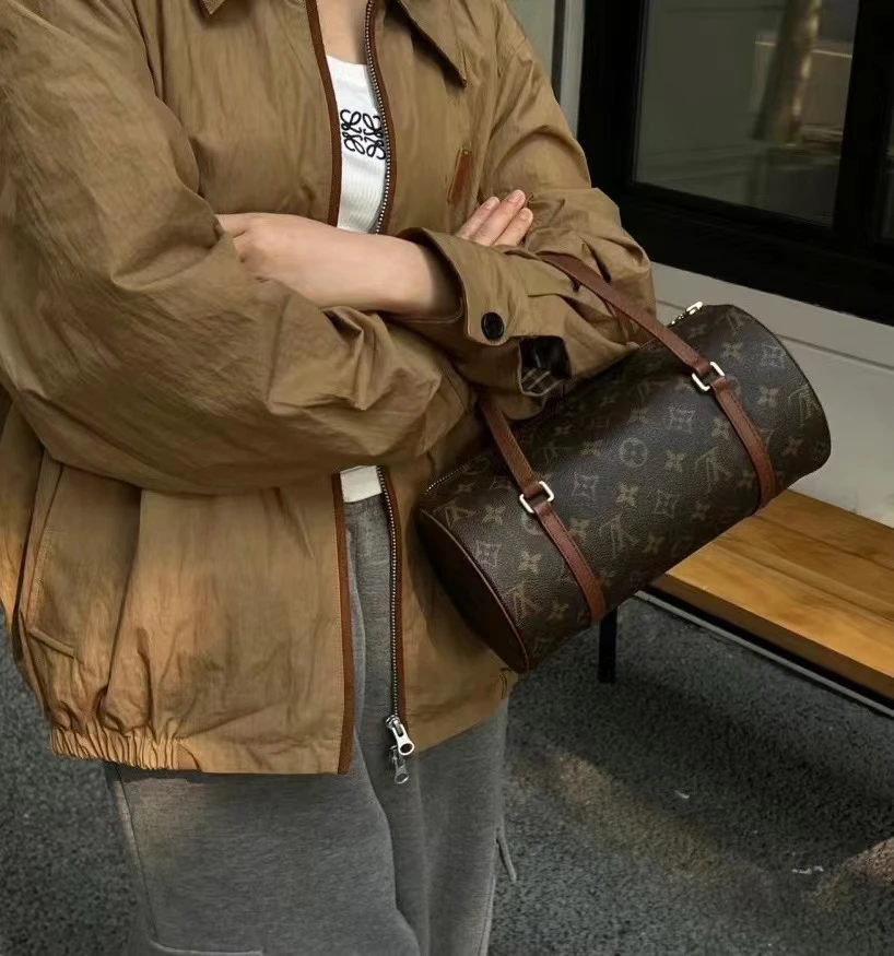95新 LouisVuitton/路易威登 梵·心选/红皮30巴比龙/全原/95新