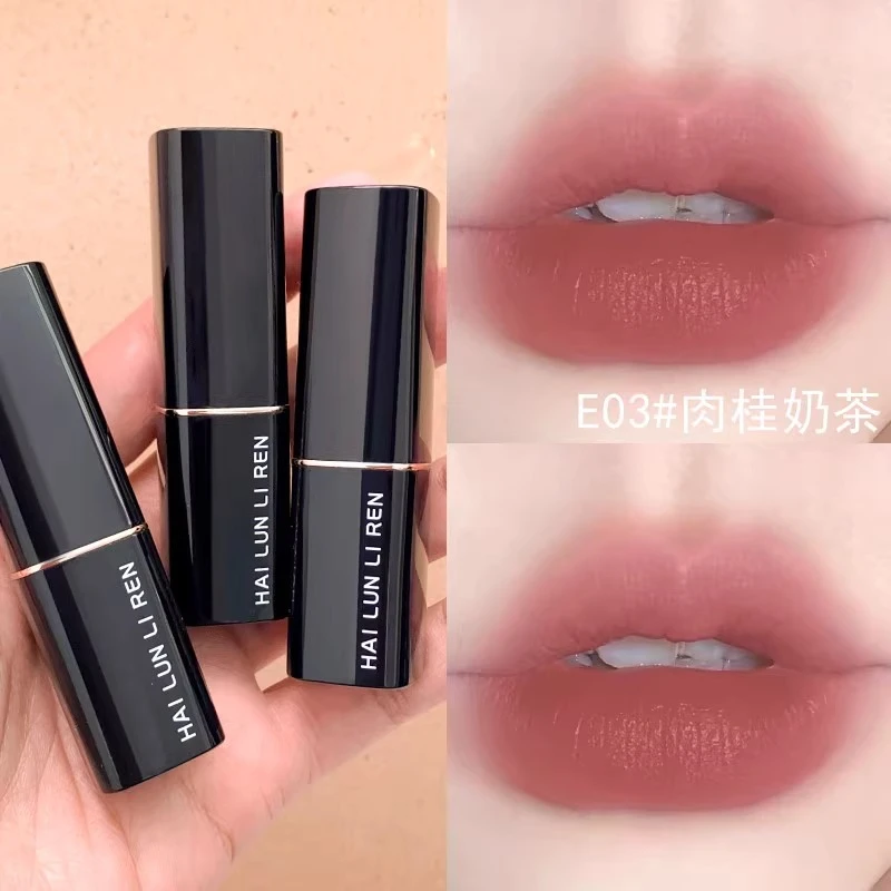 【好物推荐】奶茶色豆沙裸色口红素颜口红唇釉哑光雾面不掉色显白
