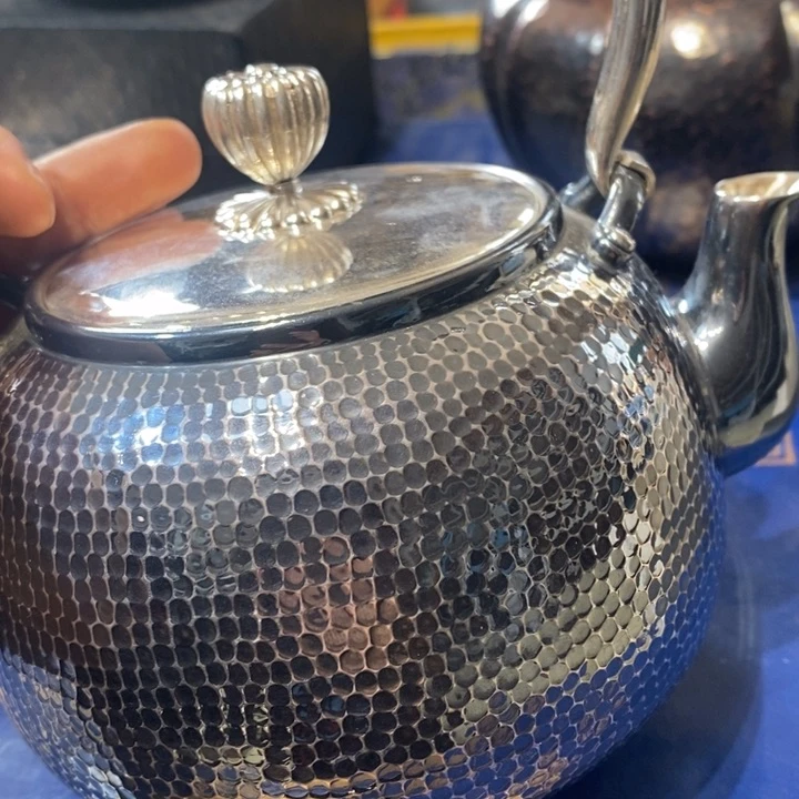 蜜安罐瓷香炉锡茶则～****~