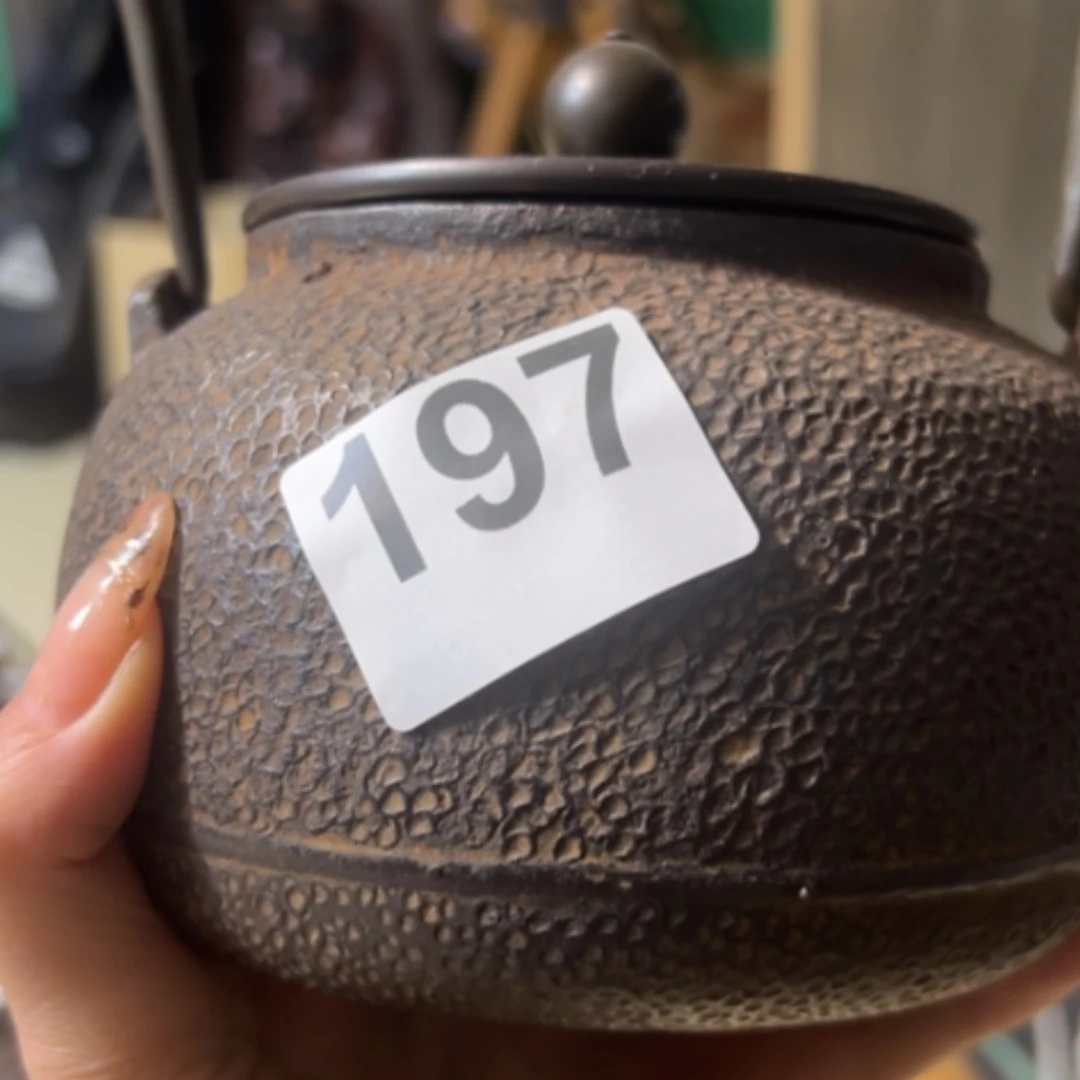 【闪购商品】瓷器破铁壶有瑕疵老*