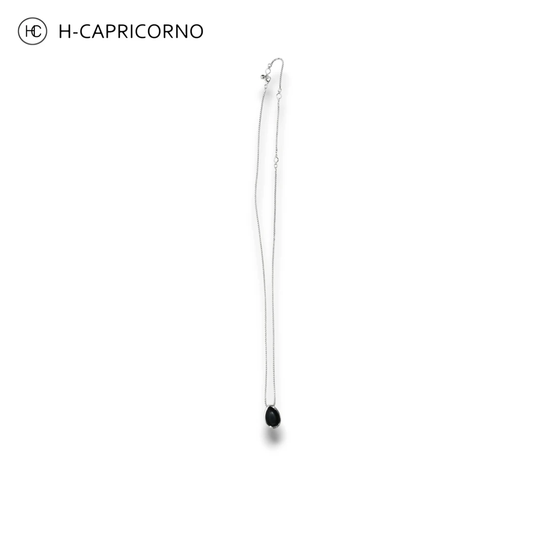 合金项链 H-CAPRICORNO小众设计款装饰感长款项链毛衣链