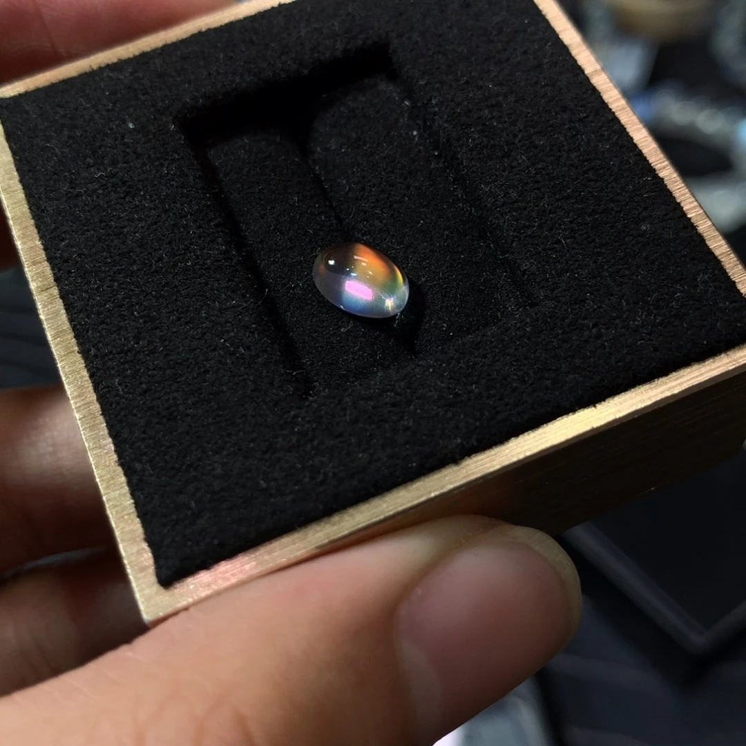 月光石戒面1.385ct未镶嵌郑****