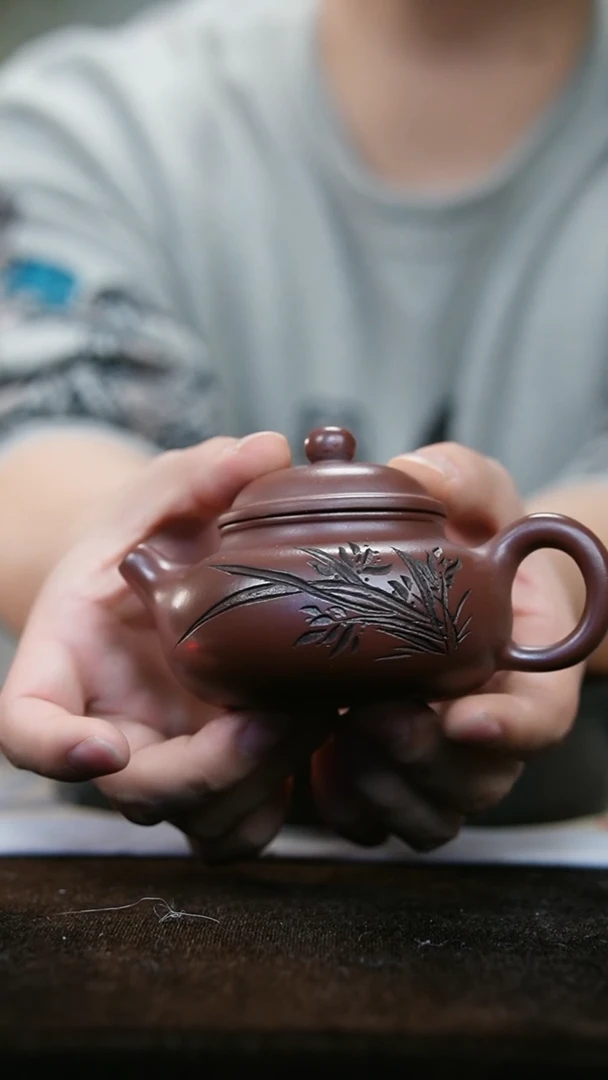 【闪购商品】紫砂茶壶7  底槽清 容天壶