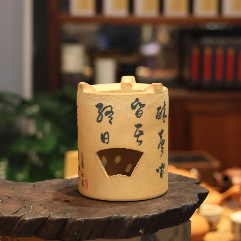 诗文炭炉围炉煮茶器家用酒精木炭小火钵耐高温碳炉子