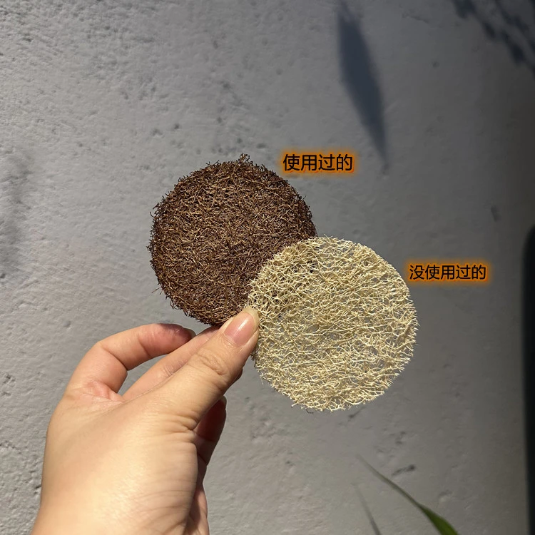 拍一发三纯手工天然丝瓜络养壶垫家用圆形杯垫茶壶垫茶道配件