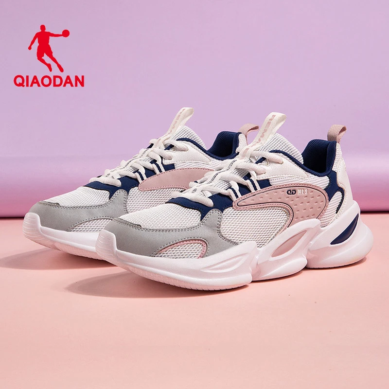 乔丹女鞋跑步鞋2024春秋季新款舒适轻便透气单网耐磨运动鞋