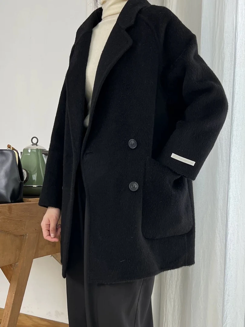 JX～黑色四粒扣明版西服外套