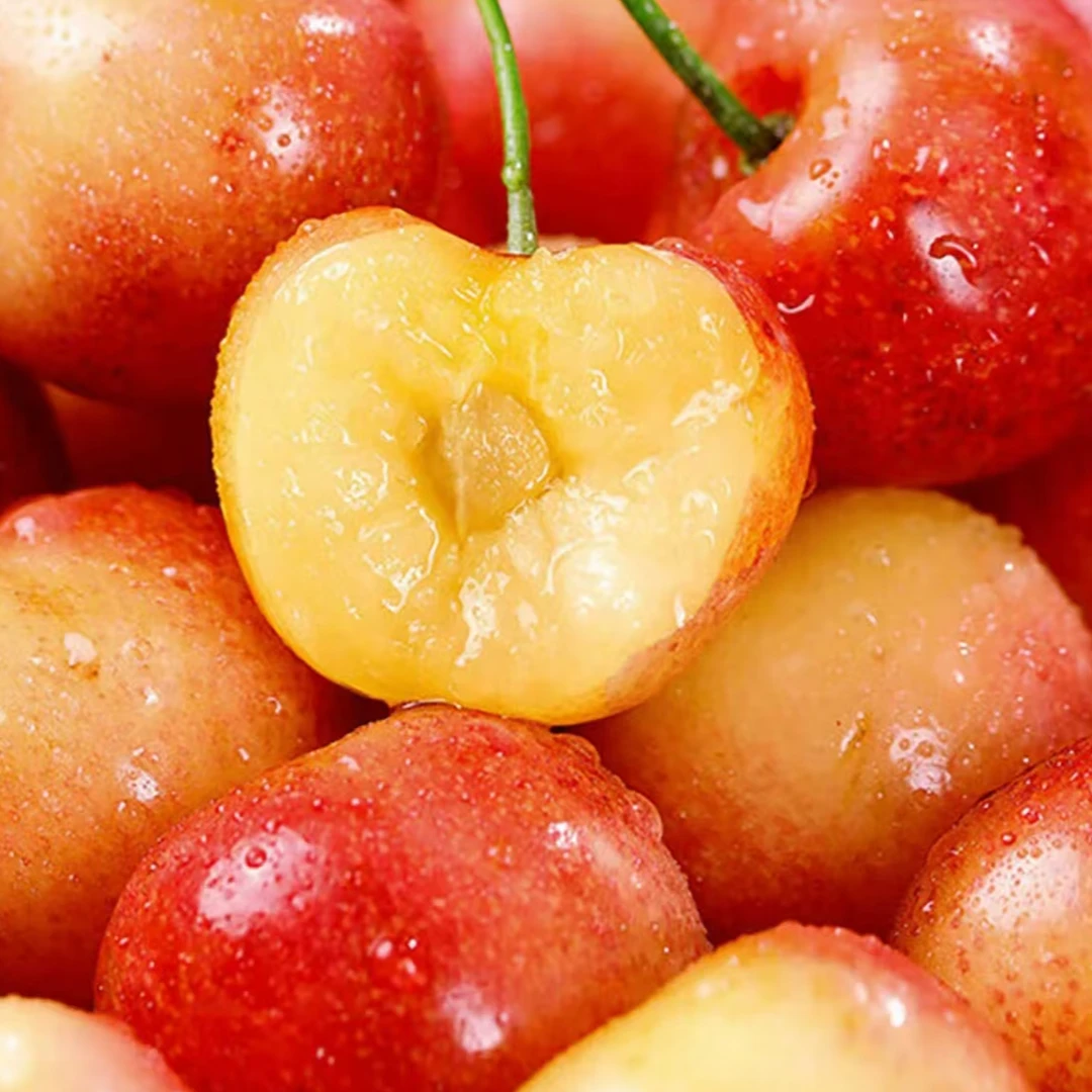 【顺丰包邮】海运闪光雷尼尔黄车·2J·原版原箱4.4斤，内附果径卡