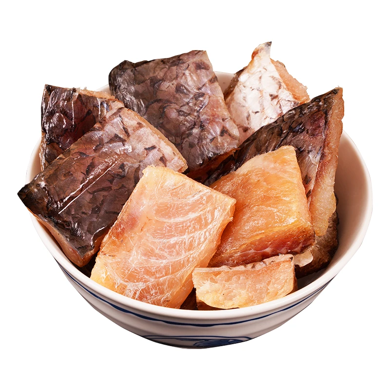 （无头无尾草鱼块）阳干鱼腊鱼风干鱼咸鱼鱼干咸鱼腊鱼块湖北特产