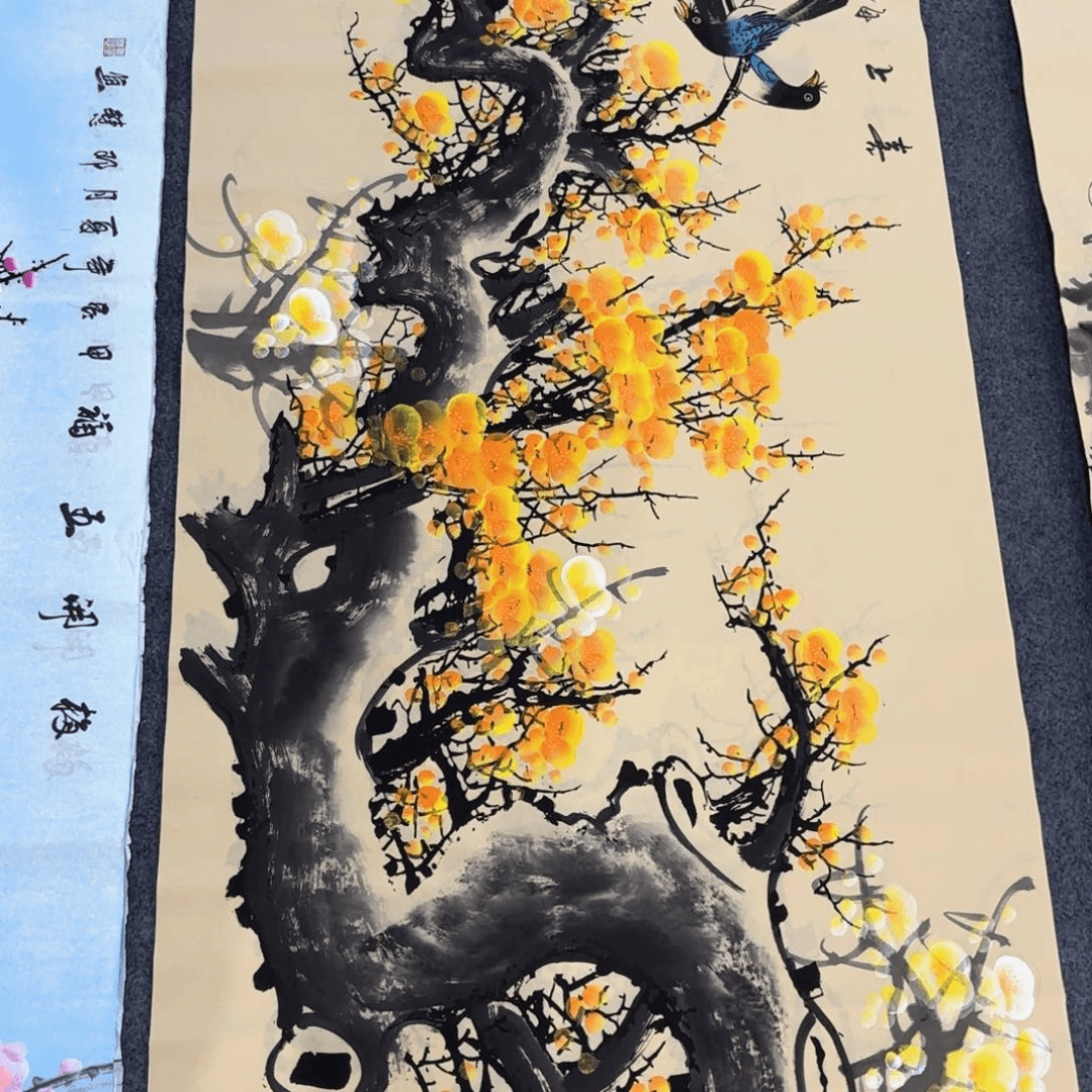 书法作品多次参加