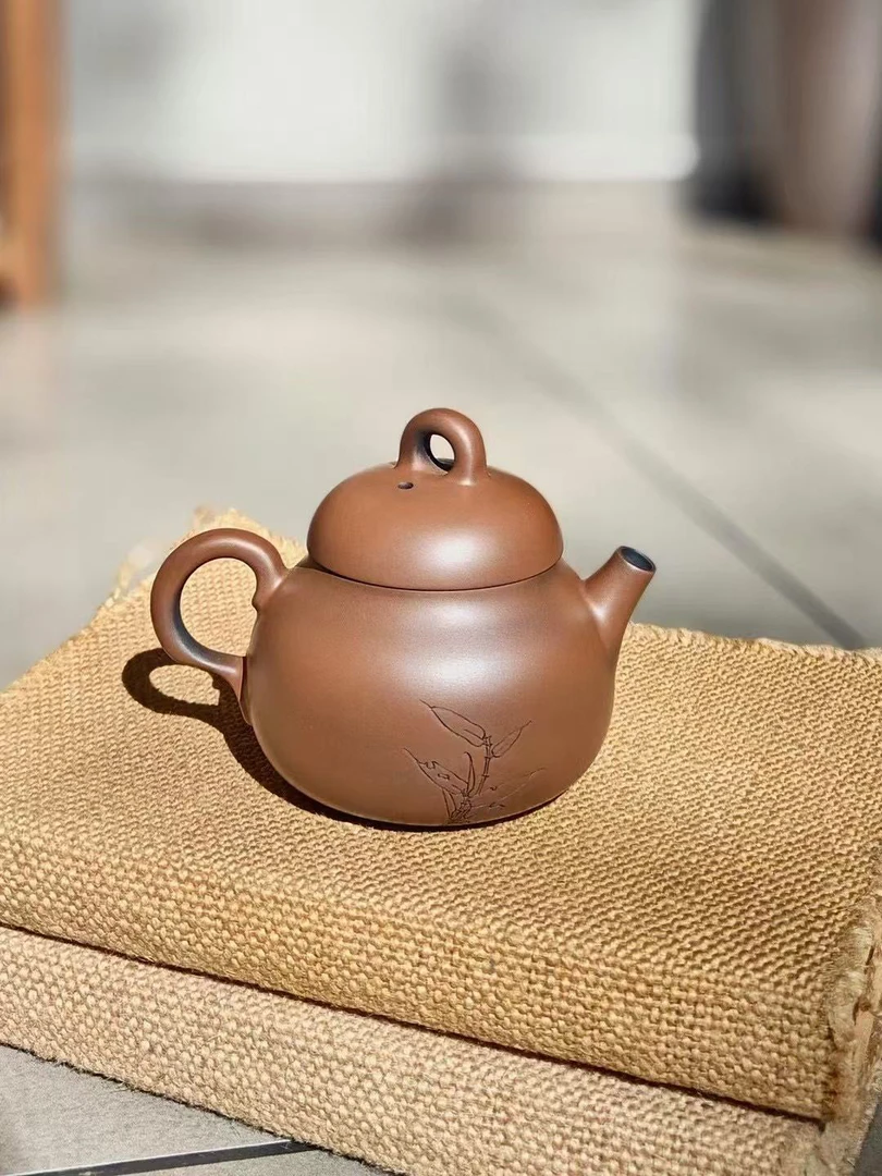 【慢悦•小店】云南建水-普璞紫陶壶 130ml