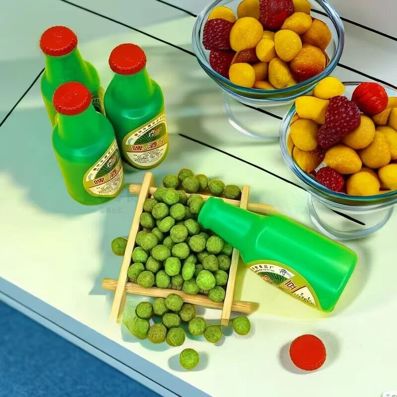 啤酒豆8090后儿时怀旧校园零食瓶装童年回忆经典膨化食品酥脆零食